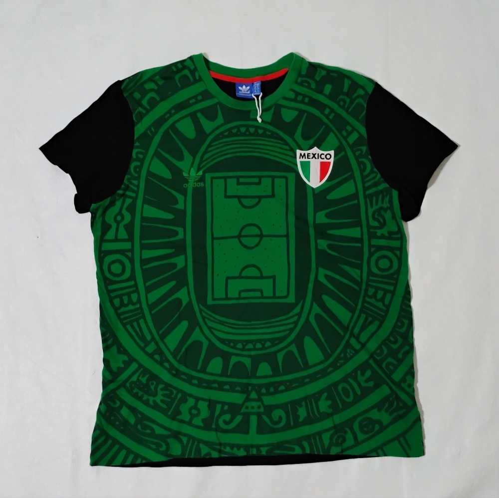 Men's adidas Originals Mexico National Soccer Futbol Team Shirt Size 2XL